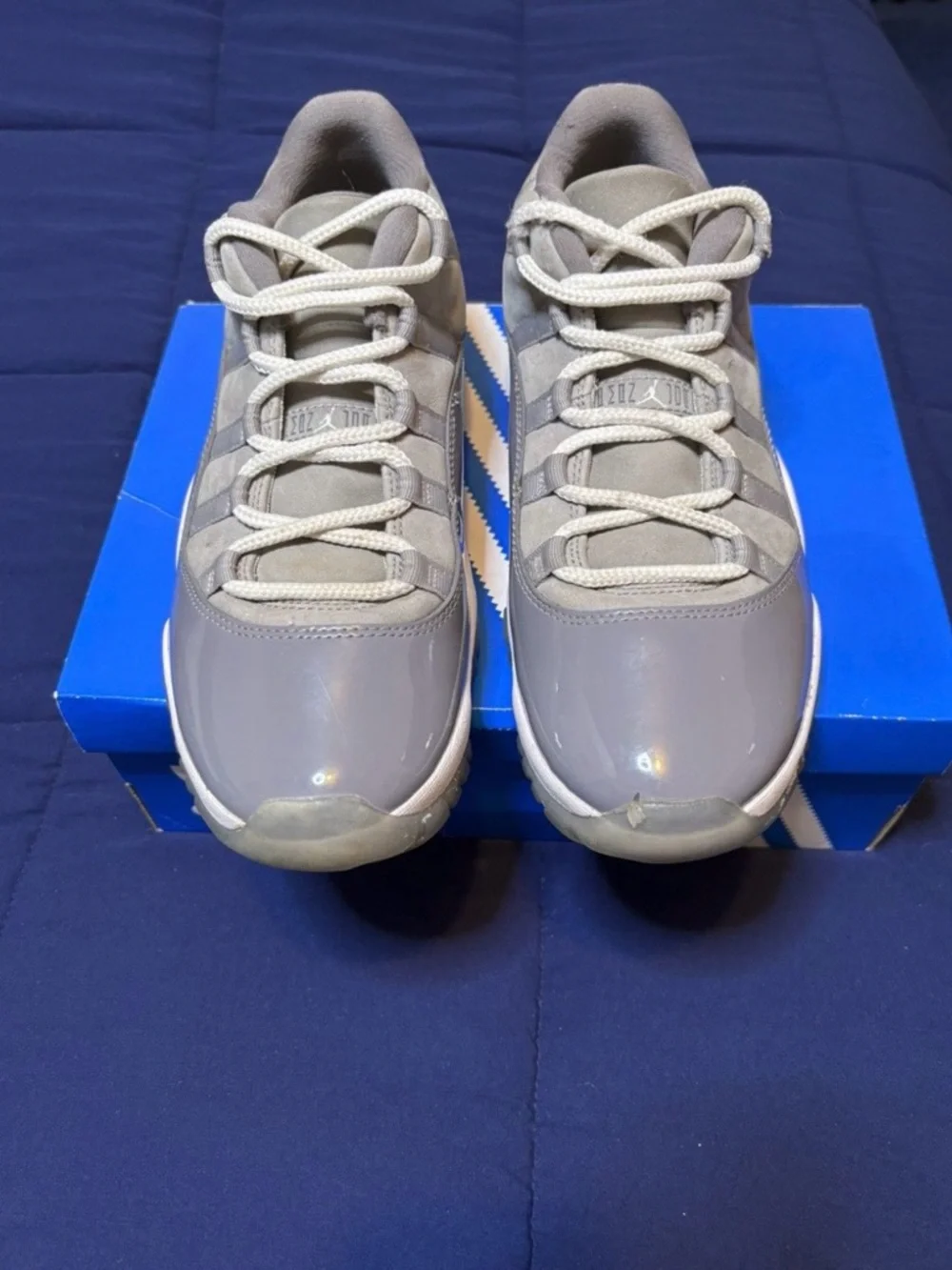 Jordan 11 Retro Low Cool Grey 2018  Size 10